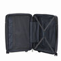 Большой чемодан V&amp;V Travel Summer Breeze на 100/110 л весом 4,3 кг из полипропилена Серебристый