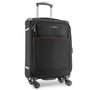 Велика валіза Swissbrand Fairview на 92/106 л вагою 4 кг із поліестеру Чорний