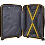 Середня валіза CAT Cargo Luggage на 70 л вагою 3,28 кг із поліпропілену Чорний
