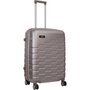 Средний чемодан VIP XION на 73/85 л весом 3,9 кг из пластика Шампань