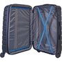 Середня валіза VIP XION на 73/85 л вагою 3,9 кг із пластику Синій