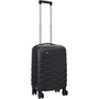 Малый чемодан VIP XION ручная кладь на 36 л весом 2,7 кг из пластика Черный