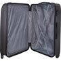 Большой чемодан VIP OAKLAND на 118 л весом 4,7 кг из пластика Черный