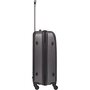 Средний чемодан VIP OAKLAND на 65 л весом 3,6 кг из пластика Черный
