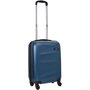 Малый пластиковый чемодан VIP OAKLAND ручная кладь на 35 л весом 2,6 кг Синий 