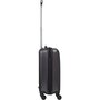 Малый пластиковый чемодан VIP OAKLAND ручная кладь на 35 л весом 2,6 кг Черный 