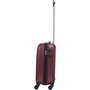 Малый пластиковый чемодан VIP OAKLAND ручная кладь на 35 л весом 2,6 кг Красный 