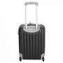 Малый чемодан ручная кладь Enrico Benetti Wichita на 37 л весом 2,6 кг из пластика Черный