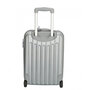 Малый чемодан ручная кладь Enrico Benetti Wichita на 37 л весом 2,6 кг из пластика Серебристый