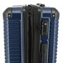 Средний чемодан Swissbrand Paris на 64/74 л весом 3,5 кг Синий