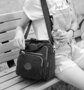 Женская тканевая сумка-рюкзак Confident Черная