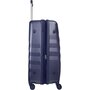 Большой пластиковый чемодан VIP SCOTT на 117/126 л Синий