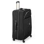 Большой тканевый чемодан Delsey MONTROUGE с расширением на 100 л весом 4,5 кг Черный