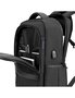 Городской рюкзак SNOWBALL с USB выходом и отделом для ноутбука Черный