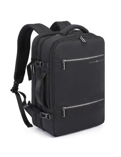 Городской рюкзак SNOWBALL 22143 с отделом под ноутбук Черный