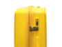 Велика валіза Airtex 223 з поліпропілену на 99 л вагою Жовта