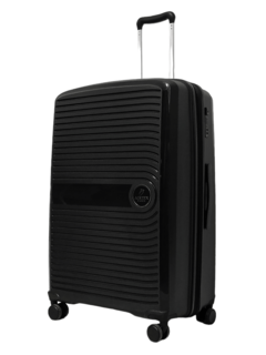 Большой чемодан Airtex 223 из полипропилена на 99 л весом Черный
