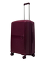 Средний чемодан Airtex 223 из полипропилена на 68 л с расширительной молнией Бордовый