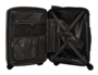 Малый чемодан Airtex 223 из полипропилена на 38 л с расширительной молнией Черный