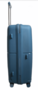 Большой чемодан Airtex 245 из полипропилена на 108 л + расширительная молния весом 3,8 кг Синий