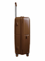 Большой чемодан Airtex 245 из полипропилена на 108 л + расширительная молния весом 3,8 кг Коричневый