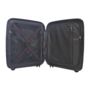 Маленька валіза AIRTEX 245 ручна поклажа на 40 л вагою 2,3 кг із поліпропілену Чорний