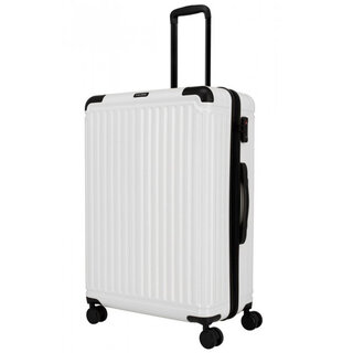 Большой чемодан Travelite Cruise на 100 л весом 4,3 кг из пластика Белый