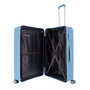 Велика валіза Travelite Vaka на 98 л вагою 4,1 кг із поліпропілену Блакитний