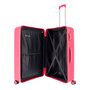 Большой чемодан Travelite Vaka на 98 л весом 4,1 кг из полипропилена Красный