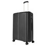 Большой чемодан Travelite Vaka на 98 л весом 4,1 кг из полипропилена Черный