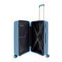 Середня валіза Travelite Vaka на 59 л вагою 3,2 кг із поліпропілену Блакитний