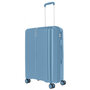 Средний чемодан Travelite Vaka на 59 л весом 3,2 кг из полипропилена Голубой