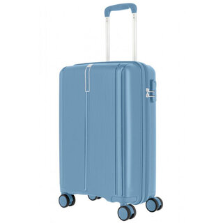 Малый чемодан Travelite Vaka ручная кладь на 33 л из полипропилена Голубой
