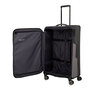 Велика тканинна валіза Travelite Viia на 91/103 л вагою 3,4 кг Сірий