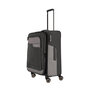 Средний тканевый чемодан Travelite Viia на 70/80 л весом 2,9 кг Серый