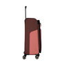 Середня тканинна валіза Travelite Viia на 70/80 л вагою 2,9 кг Рожевий