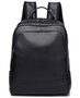 Рюкзак кожаный с отделом для ноутбука Tiding Bag Черный