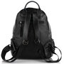 Жіночий рюкзак Olivia Leather з натуральної шкіри Чорний