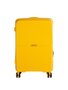 Велика валіза з полікарбонату на 95 л вагою 4,5 кг Жовтий
