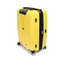 Большой чемодан Airtex 241 из полипропилена на 110/127 л весом 4,7 кг Желтый