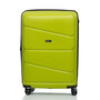 Большой чемодан V&amp;V Travel Peace на 115/125 л из полипропилена Зелений