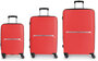 Большой чемодан Gabol Kume на 99/108 л весом 4,1 кг из полипропилена Красный
