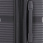 Большой чемодан Gabol Akane на 102/124 л весом 4,3 кг из полипропилена Чорный
