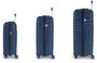 Малый чемодан Gabol Kiba ручная кладь на 37 л весом 2,5 кг из полипропилена Синий
