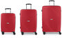 Малый чемодан Gabol Osaka ручная кладь на 39/44 л из полипропилена Красный