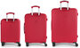 Велика валіза Gabol Journey на 106/135 л вагою 4,7 кг із пластику Червоний