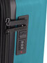 Малый чемодан Gabol Mercury ручная кладь на 38 л из пластика Бирюзовый