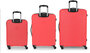 Большой чемодан Gabol Future 109/123 л весом 4,3 кг из пластика Красный