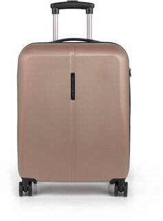 Мала валіза Gabol Paradise ручна поклажа на 35/42 л вагою 2,8 кг із пластику Бежева