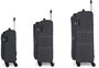 Большой тканевой чемодан Gabol Lisboa на 103/113 ли весом 3,7 кг Серый